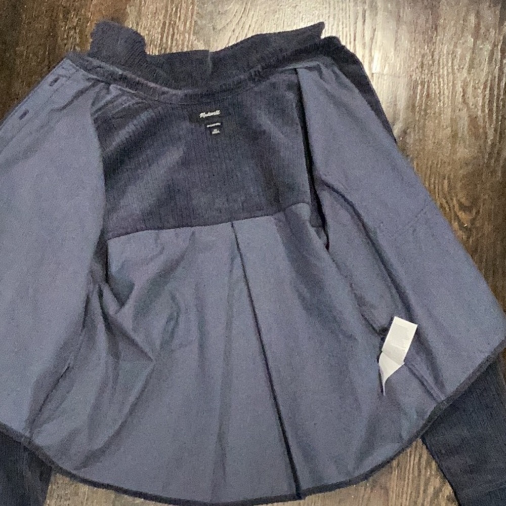 Madewell Navy Corduroy Jacket